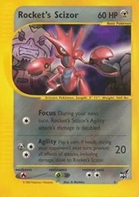 Rocket's Scizor - 4 from Best of Promos