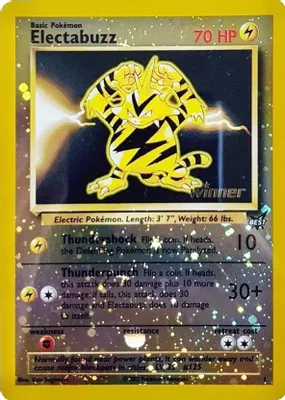 Electabuzz - 1 [Winner] from Best of Promos