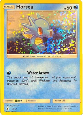 Horsea - 3/12 from McDonald's Promos 2018
