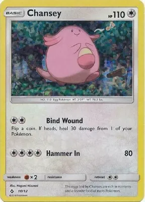 Chansey - 10/12 from McDonald's Promos 2018