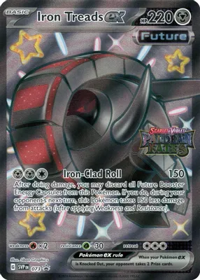 Iron Treads ex - 073 (Paldean Fates Stamped) from Miscellaneous Cards & Products