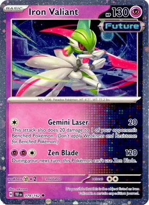 Iron Valiant - 079/162 (Cosmos Holo) from Miscellaneous Cards & Products