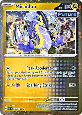 Miraidon - 121/162 (Cosmos Holo) from Miscellaneous Cards & Products