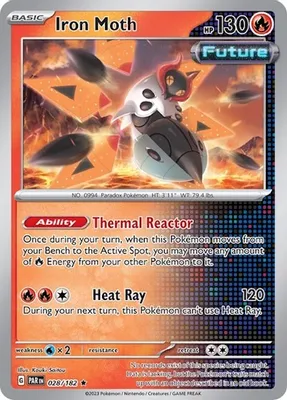 Iron Moth - 028/182 (Cosmos Holo) from Miscellaneous Cards & Products