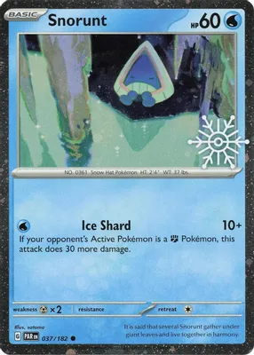 Snorunt - 037/182 (Holiday Calendar) from Miscellaneous Cards & Products