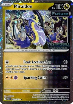 Miraidon - 121/162 (Cosmos Holo) (Best Buy) from Miscellaneous Cards & Products