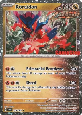 Koraidon (Gamestop Promo) from Miscellaneous Cards & Products