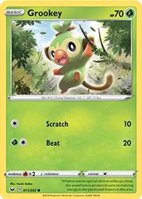 Grookey - 11/202 (Premium Collection) from Miscellaneous Cards & Products