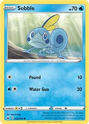 Sobble - 055/202 (Premium Collection) from Miscellaneous Cards & Products