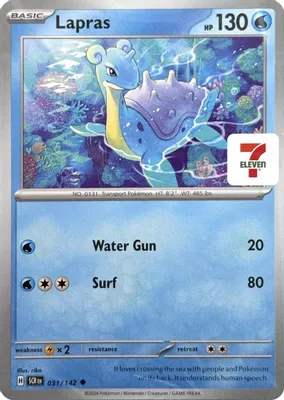 Lapras (7-Eleven Promo) from Miscellaneous Cards & Products
