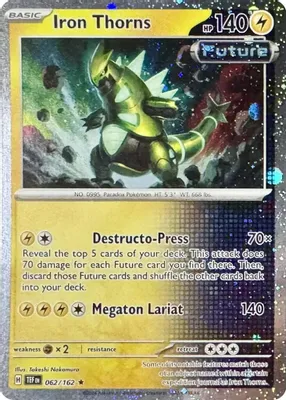 Iron Thorns - 062/162 (Cosmos Holo) from Miscellaneous Cards & Products