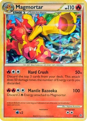 Magmortar - 2/95 (Cracked Ice Holo) from Miscellaneous Cards & Products