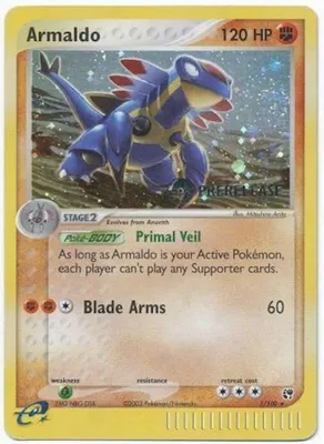 Armaldo - 1/100 (Prerelease) from Miscellaneous Cards & Products