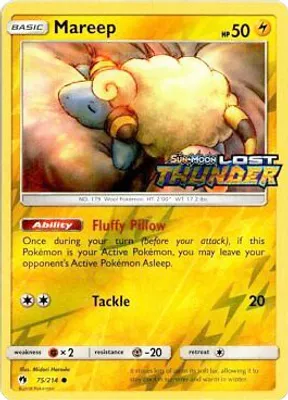 Mareep - 75/214 (Toys R Us Promo) from Miscellaneous Cards & Products
