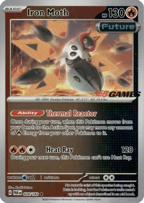Iron Moth - 028/182 (EB Games Promo) from Miscellaneous Cards & Products
