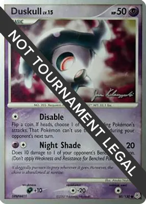Duskull - 2008 (Jason Klaczynski) from World Championship Decks