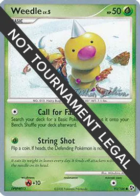Weedle - 2009 (Stephen Silvestro) from World Championship Decks