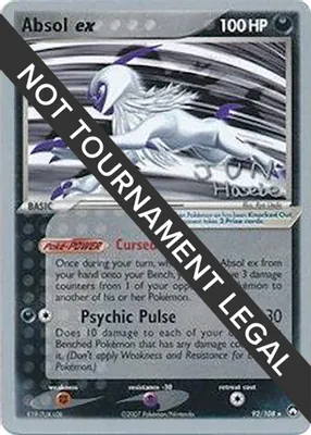 Absol ex - 2007 (Jun Hasebe) from World Championship Decks