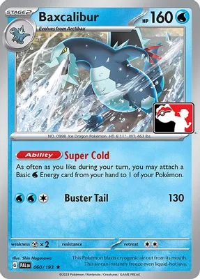 Baxcalibur - 060/193 from Prize Pack Series Cards