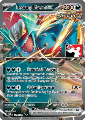 Roaring Moon ex - 124/182 from Prize Pack Series Cards