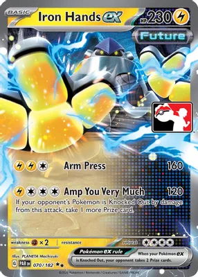 Iron Hands ex - 070/182 from Prize Pack Series Cards