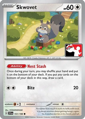 Skwovet - 151/198 from Prize Pack Series Cards