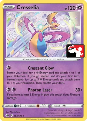 Cresselia - 064/198 from Prize Pack Series Cards