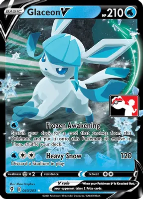 Glaceon V - 040/203 from Prize Pack Series Cards