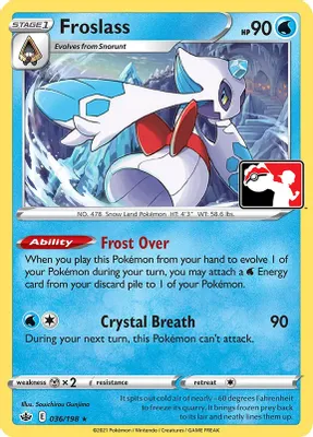Froslass - 036/198 from Prize Pack Series Cards