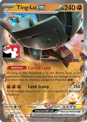 Ting-Lu ex - 127/193 from Prize Pack Series Cards