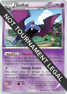 Golbat - 2015 (Patrick Martinez) from World Championship Decks