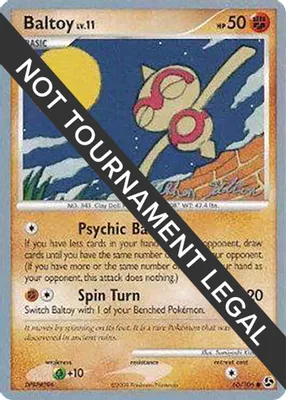 Baltoy - 2009 (Stephen Silvestro) from World Championship Decks