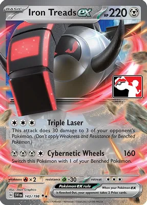 Iron Treads ex - 143/198 from Prize Pack Series Cards