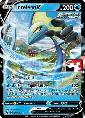 Inteleon V - 078/264 from Prize Pack Series Cards