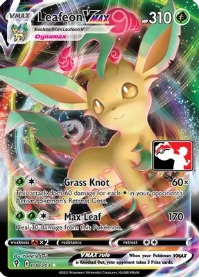 Leafeon VMAX - 008/203 from Prize Pack Series Cards