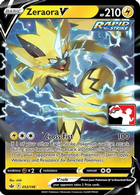 Zeraora V - 053/198 from Prize Pack Series Cards