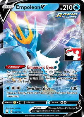 Empoleon V - 040/163 from Prize Pack Series Cards