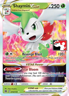 Shaymin VSTAR - 014/172 from Prize Pack Series Cards