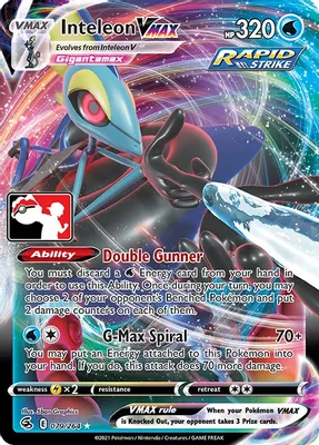 Inteleon VMAX - 079/264 from Prize Pack Series Cards
