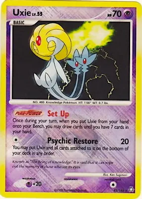 Uxie - 43/146 (League Promo) from League & Championship Cards