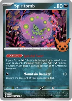 Spiritomb (Trick or Trade Stamped) from League & Championship Cards