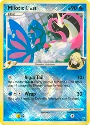 Milotic C - 35/147 (League Promo) from League & Championship Cards