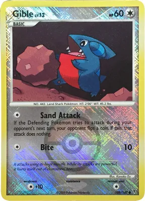 Gible - 106/147 (Championship Promo) from League & Championship Cards