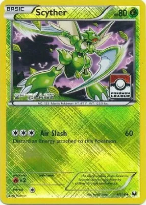 Scyther - 4/108 (Pokemon League) [2nd Place] from League & Championship Cards