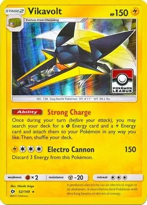 Vikavolt - 52/149 (Pokemon League) from League & Championship Cards