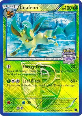 Leafeon - 11/116 (State Championships) from League & Championship Cards