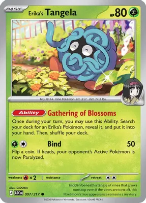 Erika's Tangela - 007/217 from ME: Ascended Heroes