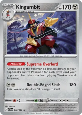 Kingambit from ME: Ascended Heroes
