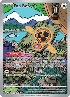 Fan Rotom - 250/217 from ME: Ascended Heroes