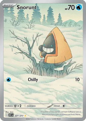 Snorunt - 227/217 from ME: Ascended Heroes